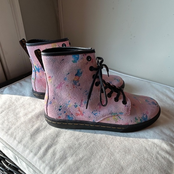 Used Dr. Martens Air Wair "Blast of Color" Boots - Women's 8 - Picture 2 of 7